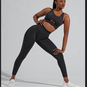 Buff Bunny BBL Seamless Legging Small Charcoal